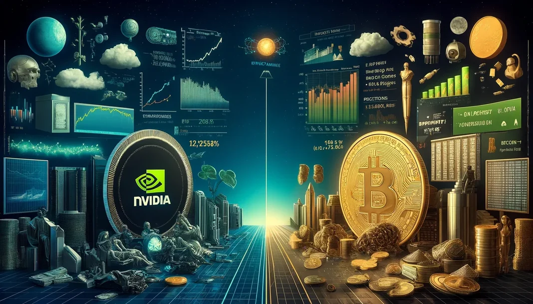 How Has Nvidia Performed Compared to Bitcoin Over the Past 5 Years?